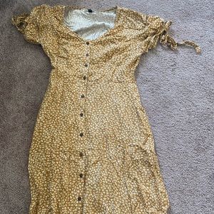 Button down universal thread dress